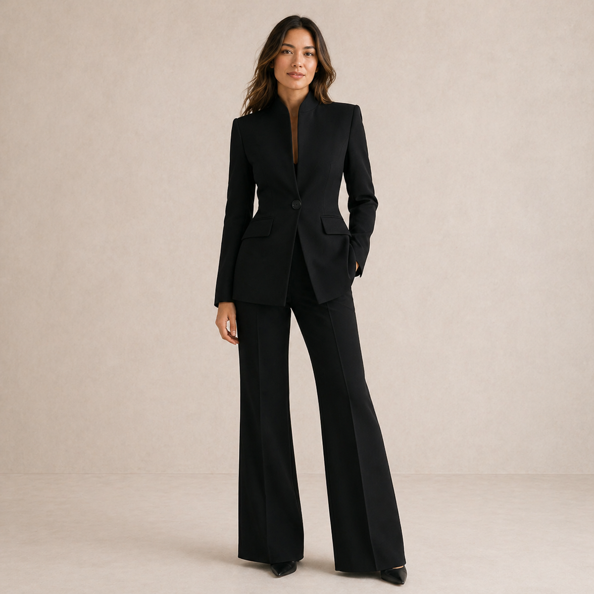 Victoria | Tailored Wide-Leg Suit Set