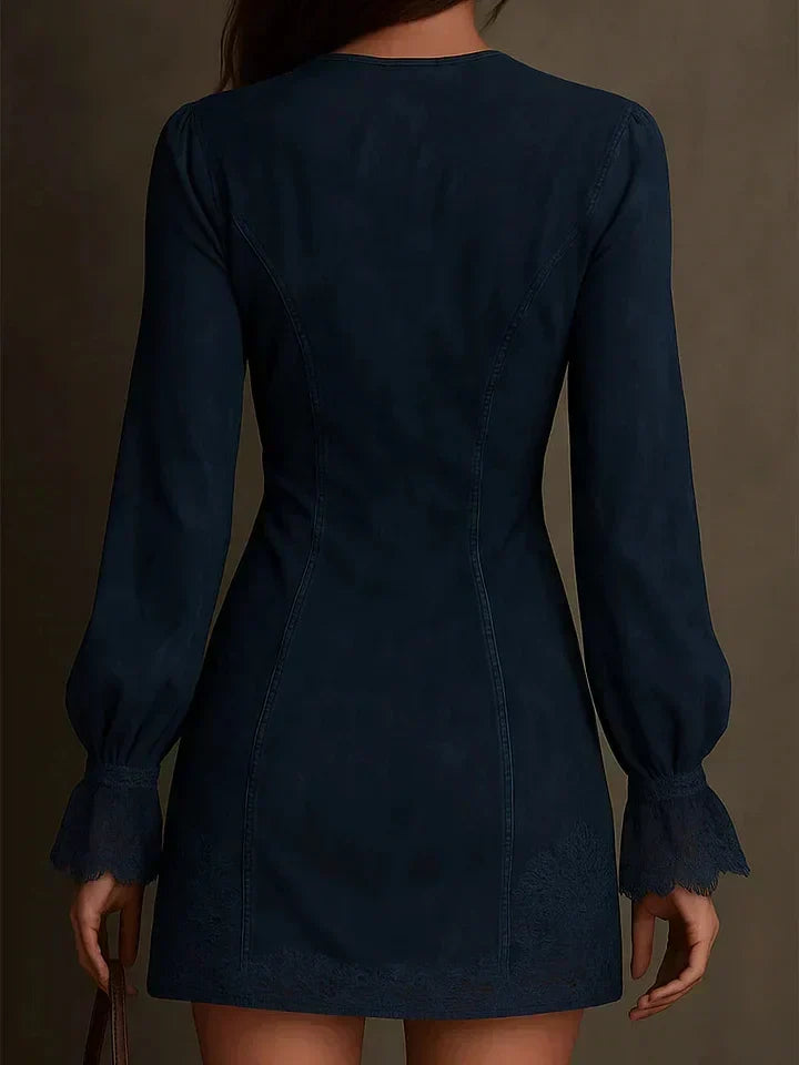Margaret | Suede Mini Dress