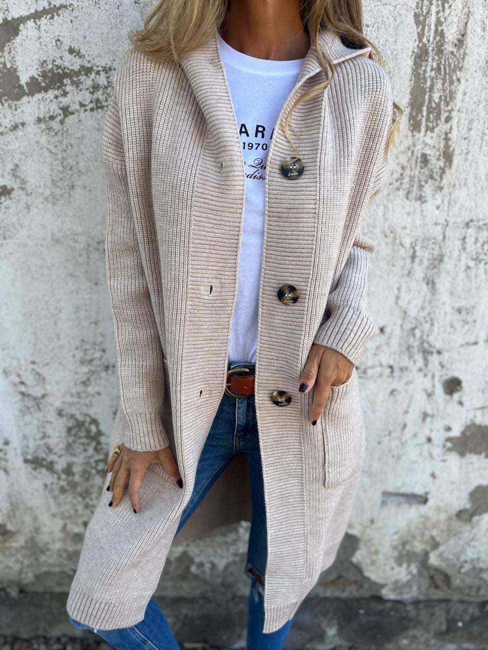 Elegant Versatile Long Cardigan