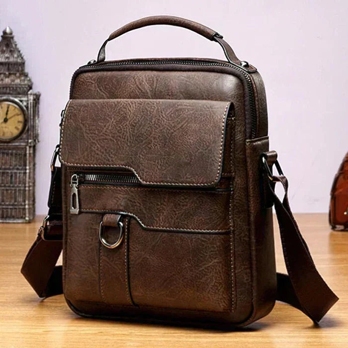 Diane | Luxury Shoulder Bag - Dark Brown
